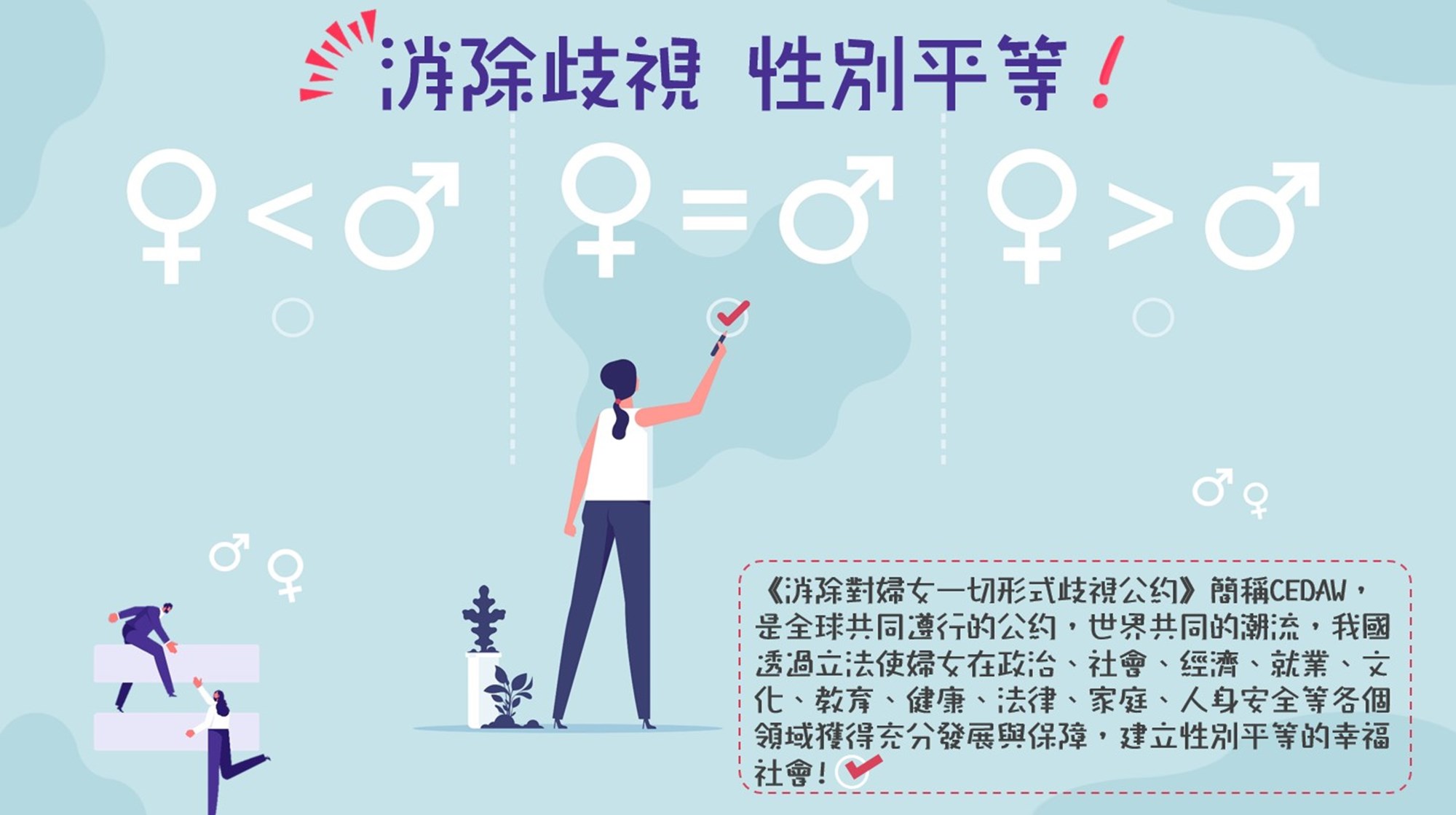 消除歧視 性別平等